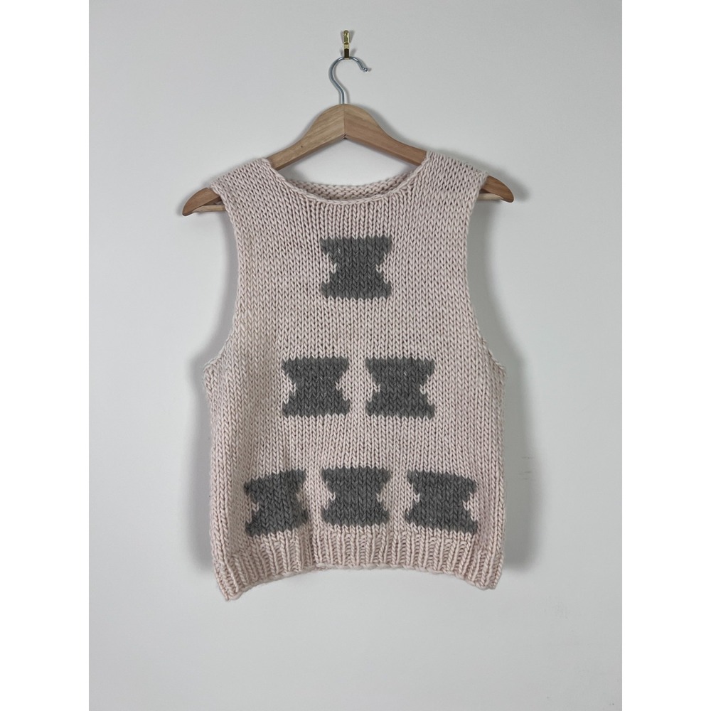 Felix Sweater Wool Tank Chunky Knit Vetements De Vacances